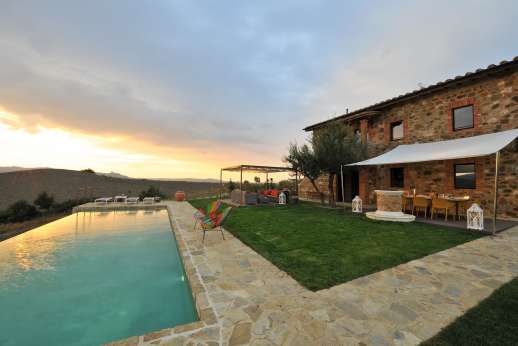 Poggiobuono - Sunset at Poggiobuono