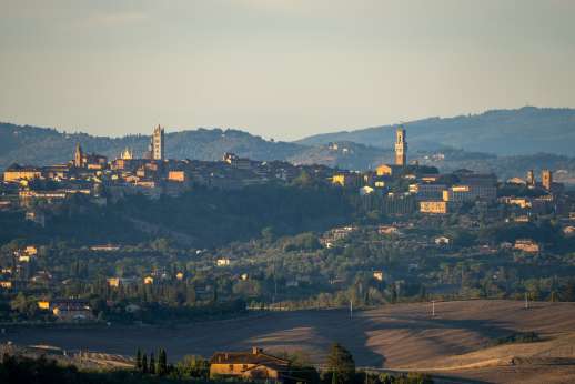 Siena on the hilltops