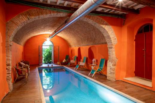 La Fattoria di Sarteano - Heated indoor pool