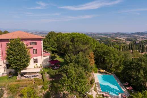 Villa Astori - Villa Astori. Newly renovated from top to bottom, the villa sits on a hilltop with a terraced garden unfolding below.