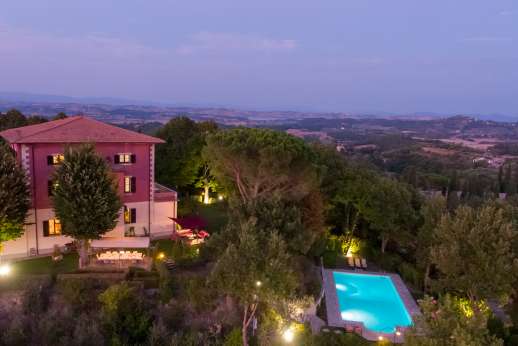 Villa Astori - Villa Astori, Poggio Cantarello, near Montepulciano, Tuscany.