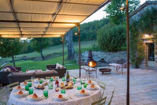 La Palazza Nel Cielo - Spend your evenings in the cool outdoors