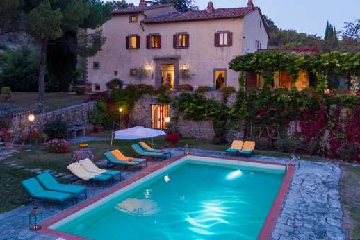 Villa Bracciano - A quiet spot for breakfast.