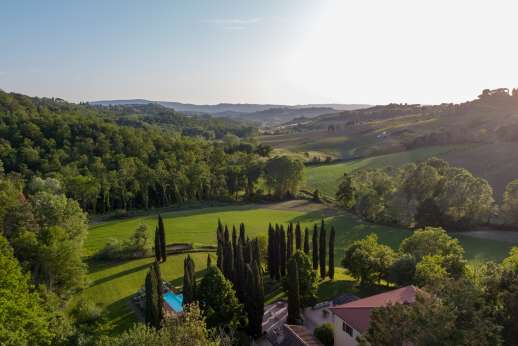 Villa D'Elsa - Arial photograph of Villa D'Elsa.