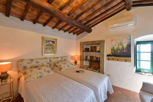 Casalta - Another of the double bedrooms. all the bedrooms are air-conditioned.
