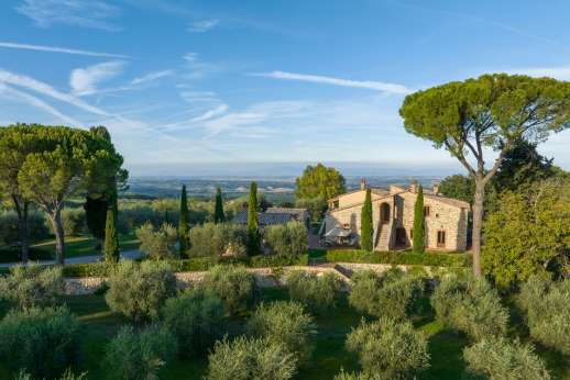 Podere Casalfava - Podere Casalfava perched atop a hill near the delightful Etruscan village of Sarteano.