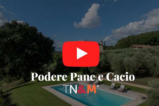 Virtual tour round Podere Pane e Cacio