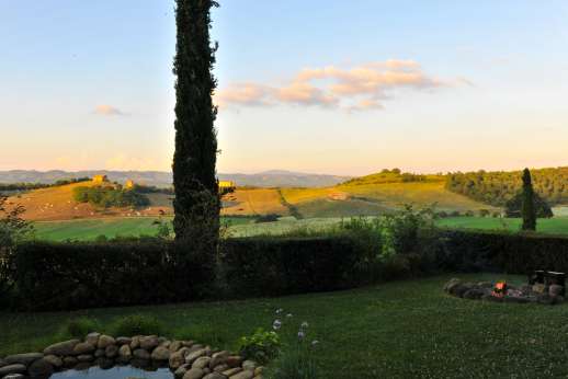 Poggio Alto - Zen garden and view