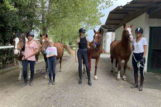 Vineyard Horseback Riding Tour in Tuscany