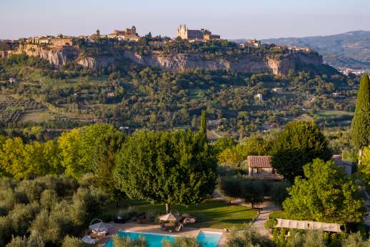 Cipresso Dorato - The name Il Cipresso Dorato stems from a huge cypress tree that sits just below the villa, it has protected status and considered the oldest of its kind in Umbria