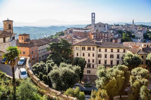 Perugia old city