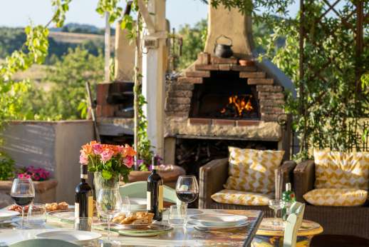 Colli Fiorentini - With sweeping views of hills blanketed with vineyards and olive groves.