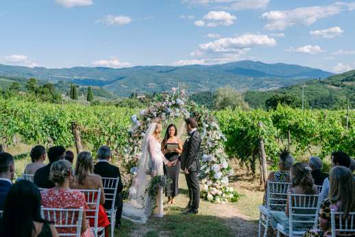 Staffed weddings at The Estate of Petroio - The entrance to the chapel and east guest wing