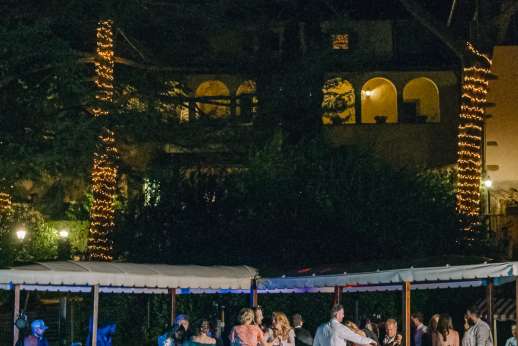 Staffed weddings at The Estate of Petroio - Fully lit pool ideal for an evening swim