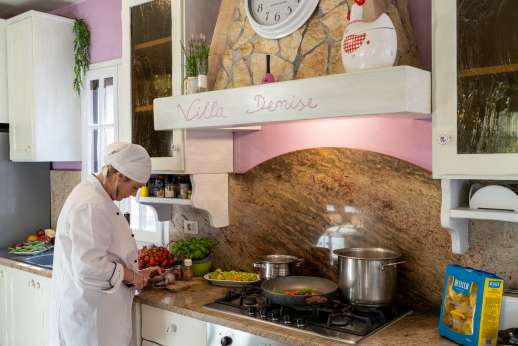 Villa Denise (x 8 people) with Staff and Cook - Traditional working pizza oven at the villa