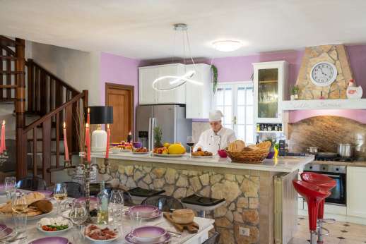 Villa Denise (x 8 people) with Staff and Cook - Traditional working pizza oven at the villa