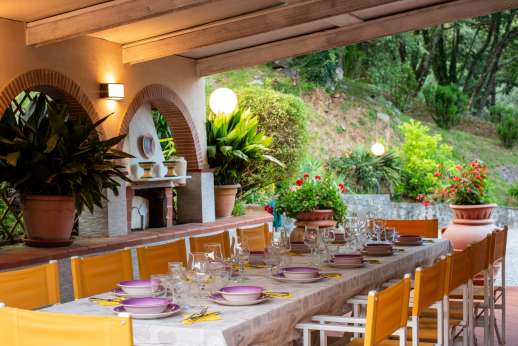 Villa Denise - Traditional working pizza oven at the villa