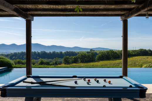 Segreto Gelsomino - Billiards table under the veranda by the pool