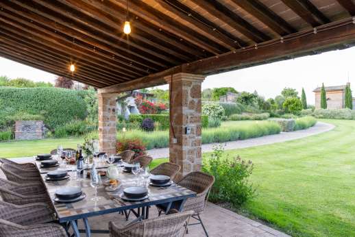 Segreto Gelsomino - Dining loggia which is attached to the kitchen