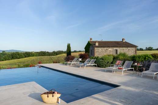 Segreto Gelsomino - The private pool is set on a higher terrace