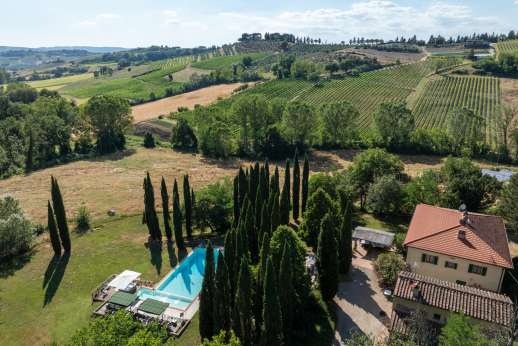 Villa D'Elsa (x 10 people) with Staff & Cook