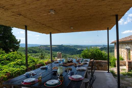Tizzano - The views are made even more majestic when accompanied by a the beautiful sunset that is simply breath-taking from Tizzano's position in the hills.