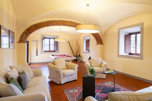 Villa Le Botti - The ground floor sitting room